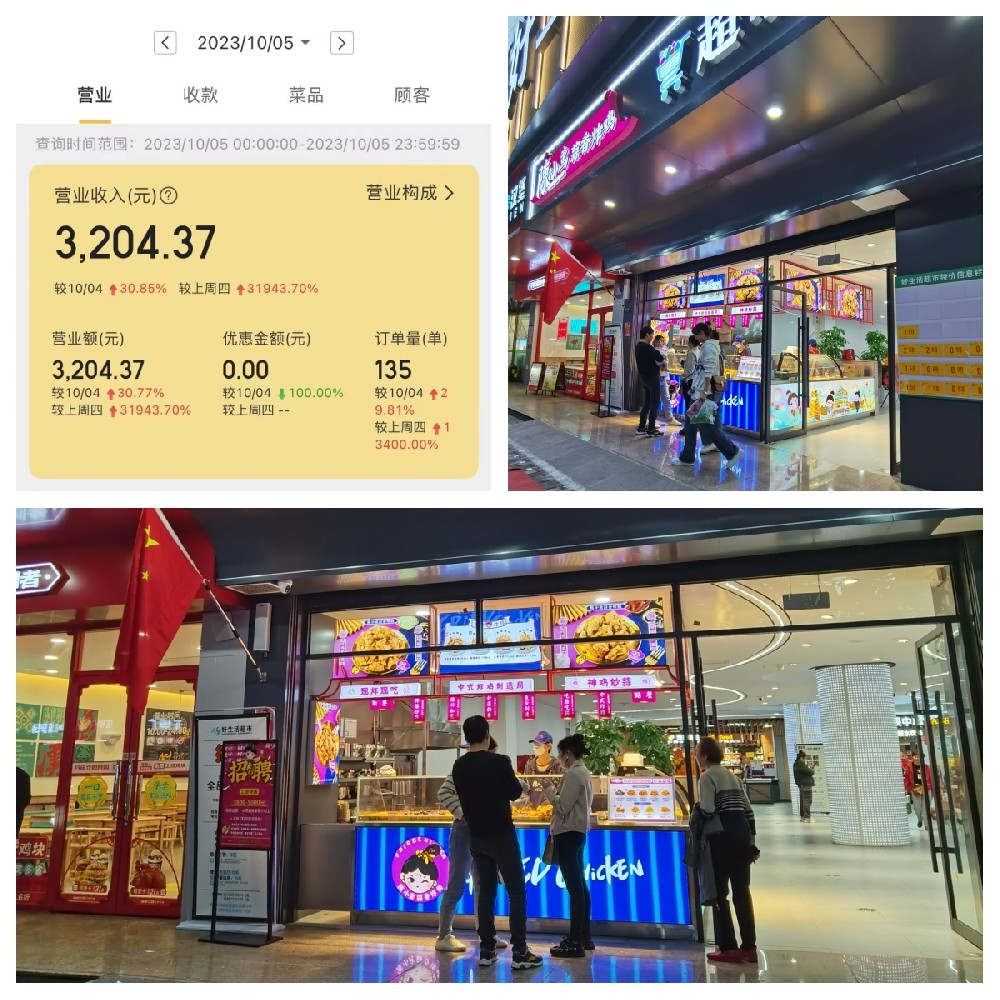 賀|陳小蠻蒜香炸雞又有新加盟店開(kāi)業(yè)了！西安胡家廟超外店